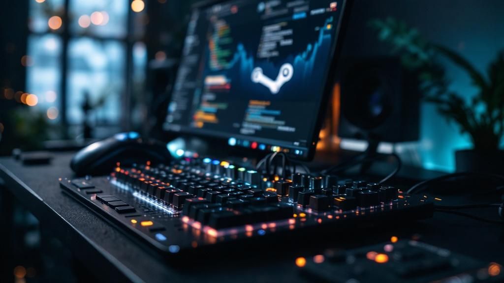 Steam’s leading role faces competition as emerging gaming services draw in self-published developers across the globe.